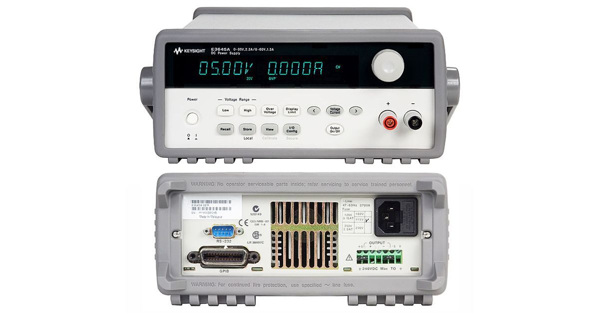 E3643A 电源，35 V / 1.4 A 或 60 V / 0.8 A，50 W 图2