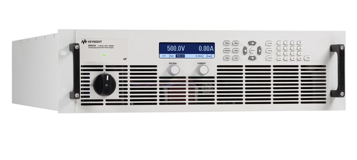N8934A 自动量程调节直流电源，500 V，90 A，15000 W，208 VAC 图2