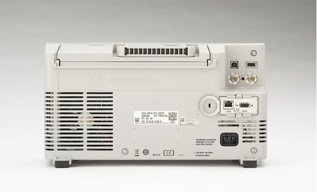 DSOX2014A 示波器：100 MHz，4 个模拟通道 图3