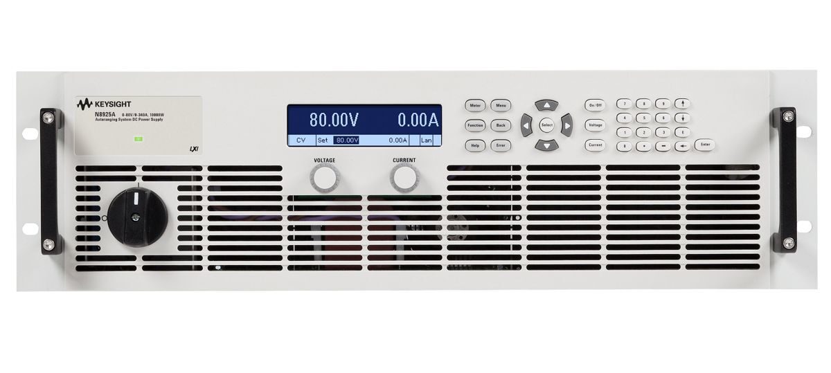 N8925A 自动量程调节直流电源，80 V，340 A，10000 W，208 VAC