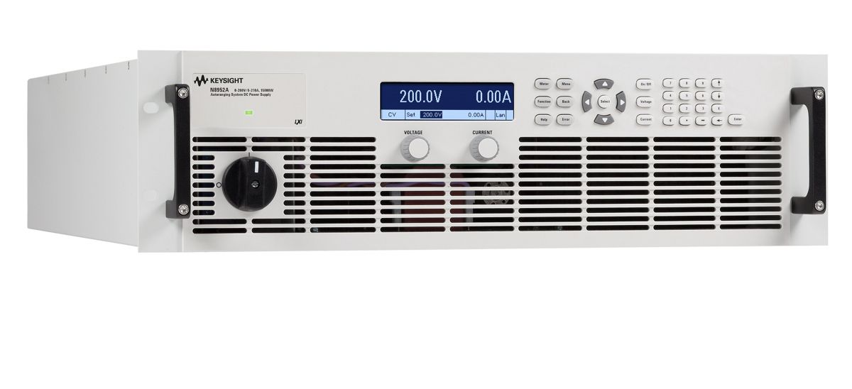 N8952A 自动量程调节直流电源，200 V，210 A，15000 W，400 VAC 图2