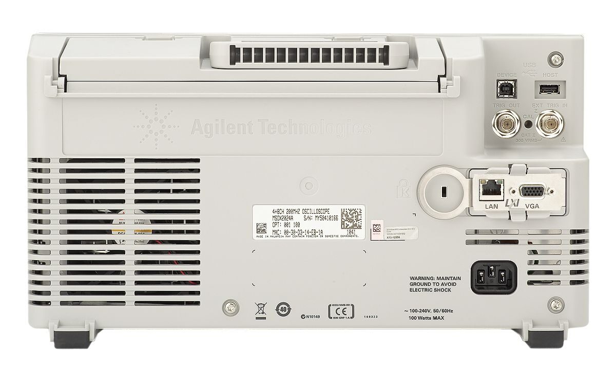 DSOX2002A 示波器：70 MHz，2 个模拟通道 图4