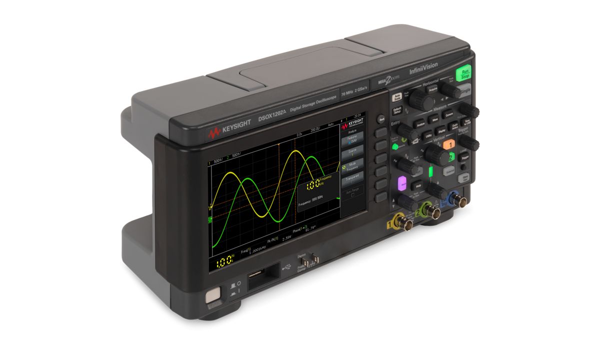 DSOX1202A 示波器：70/100/200 MHz，2 个模拟通道 图3