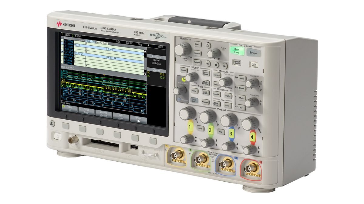 DSOX3034A 示波器：350 MHz，4 通道 图2