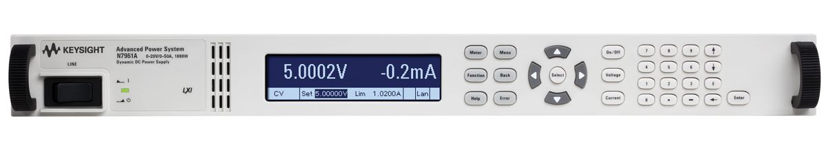 旗舰 ATE 系统电源: N7951A | 是德科技Keysight