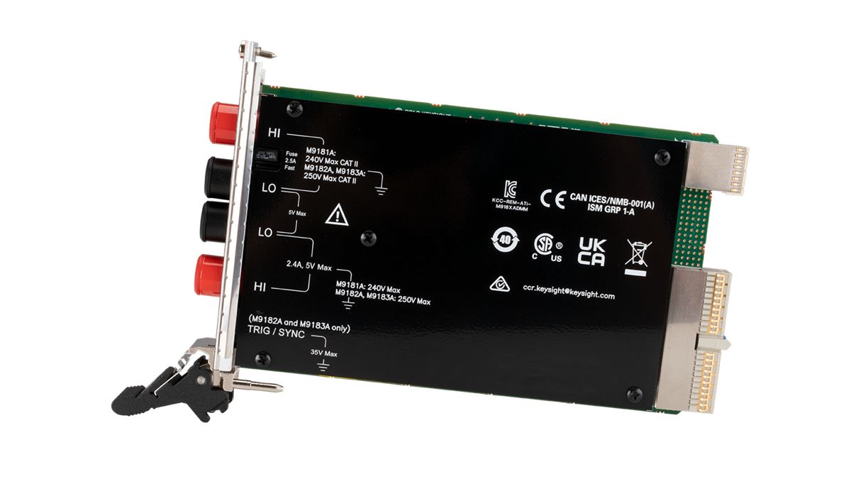 M9183A PXI 六位半数字万用表，增强性能型号 图6