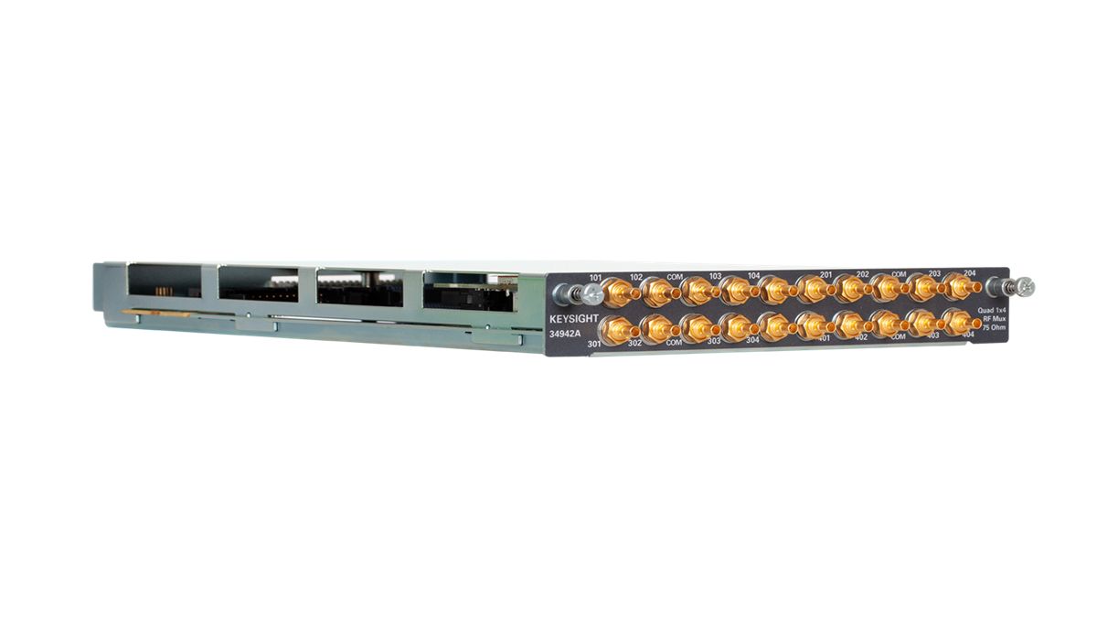 34942A 用于 34980A 的四路 1x4 75 Ω 1.5 GHz 多路复用器模块 图2