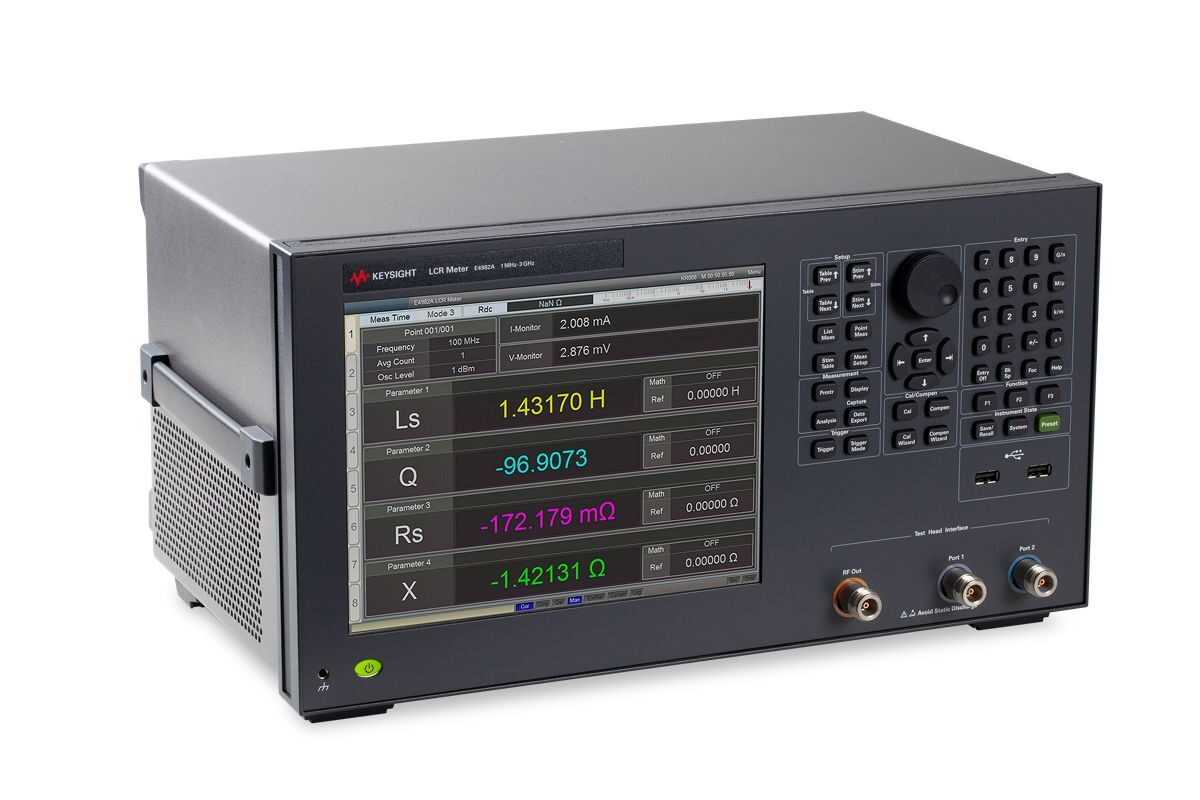 E4982A LCR表，1 MHz 至 300 MHz / 500 MHz / 1 GHz / 3 GHz 图2