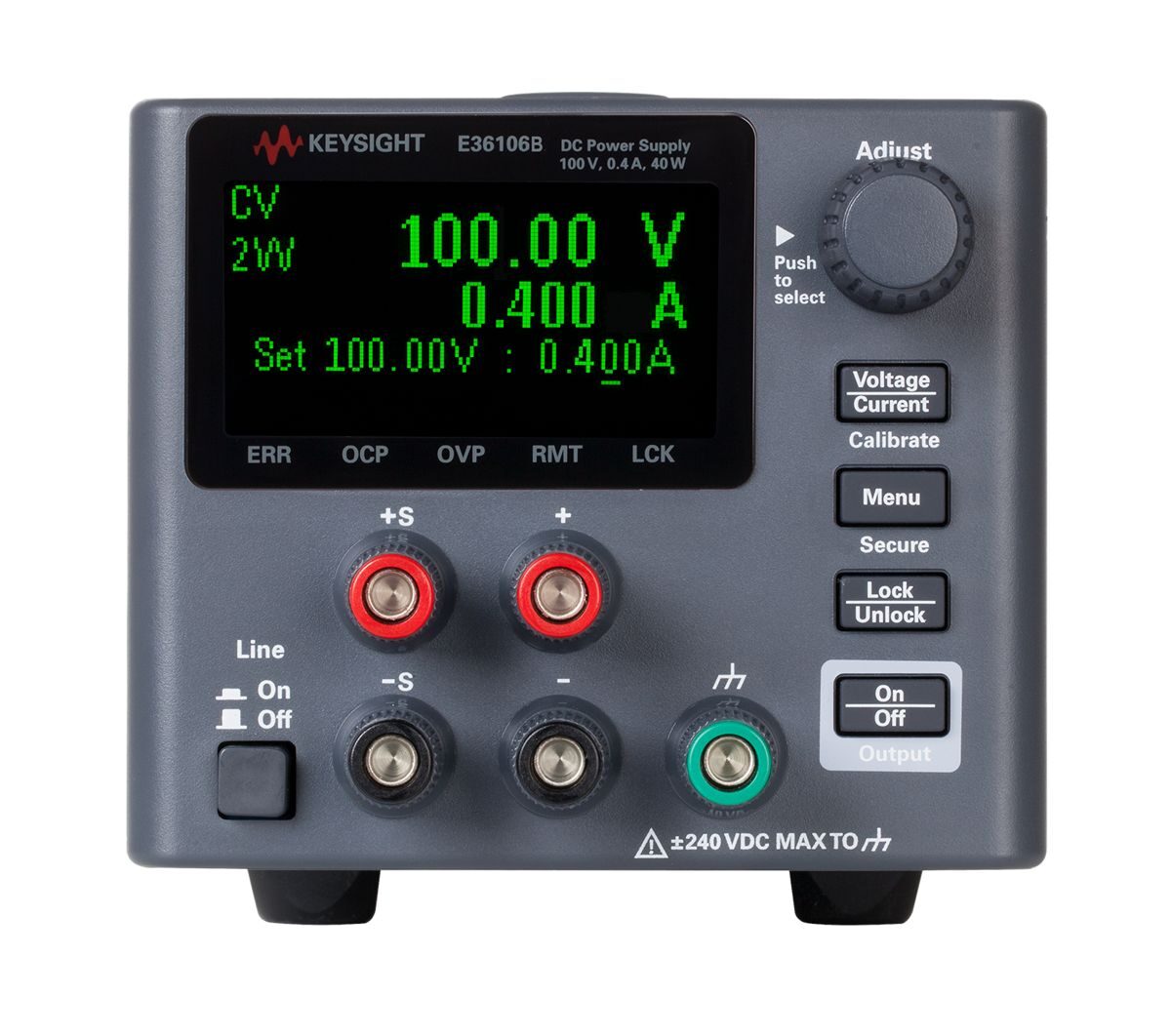 E36106B 直流电源，100V，0.4A，40W