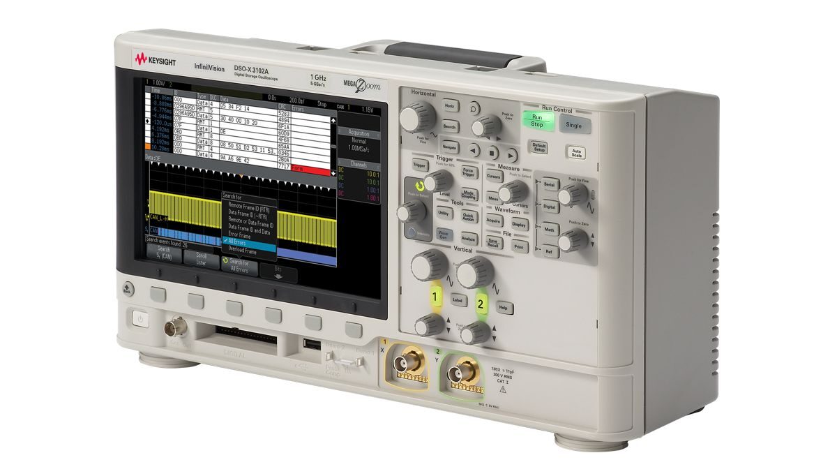 DSOX3102A 示波器：1 GHz，2 个模拟通道 图2