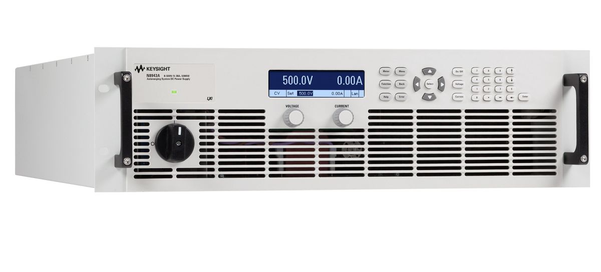 N8943A 自动量程调节直流电源，500 V，30 A，5000 W，400 VAC 图2