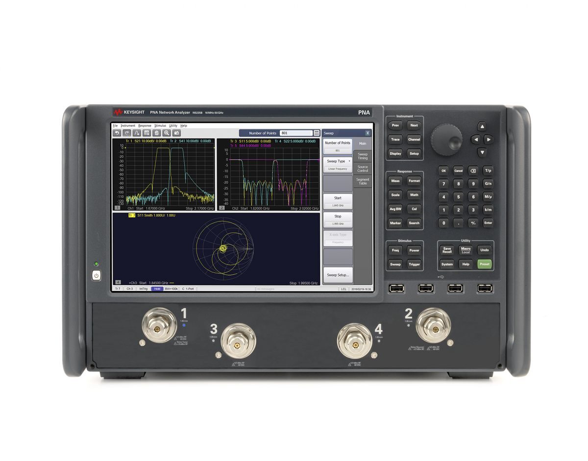 专业矢量网络分析仪: N5225B | 是德科技Keysight