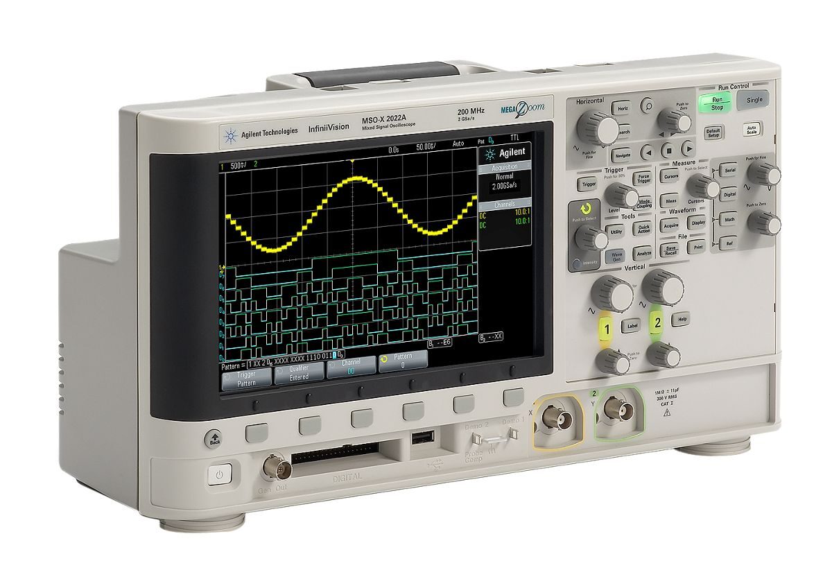 DSOX2002A 示波器：70 MHz，2 个模拟通道 图5