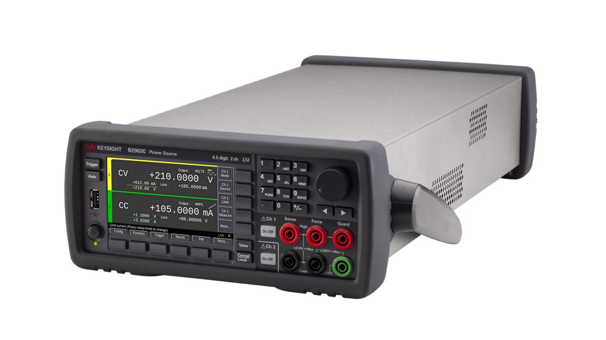 B2962C 6.5位低噪声电源，210 V，3 A，双通道 图3