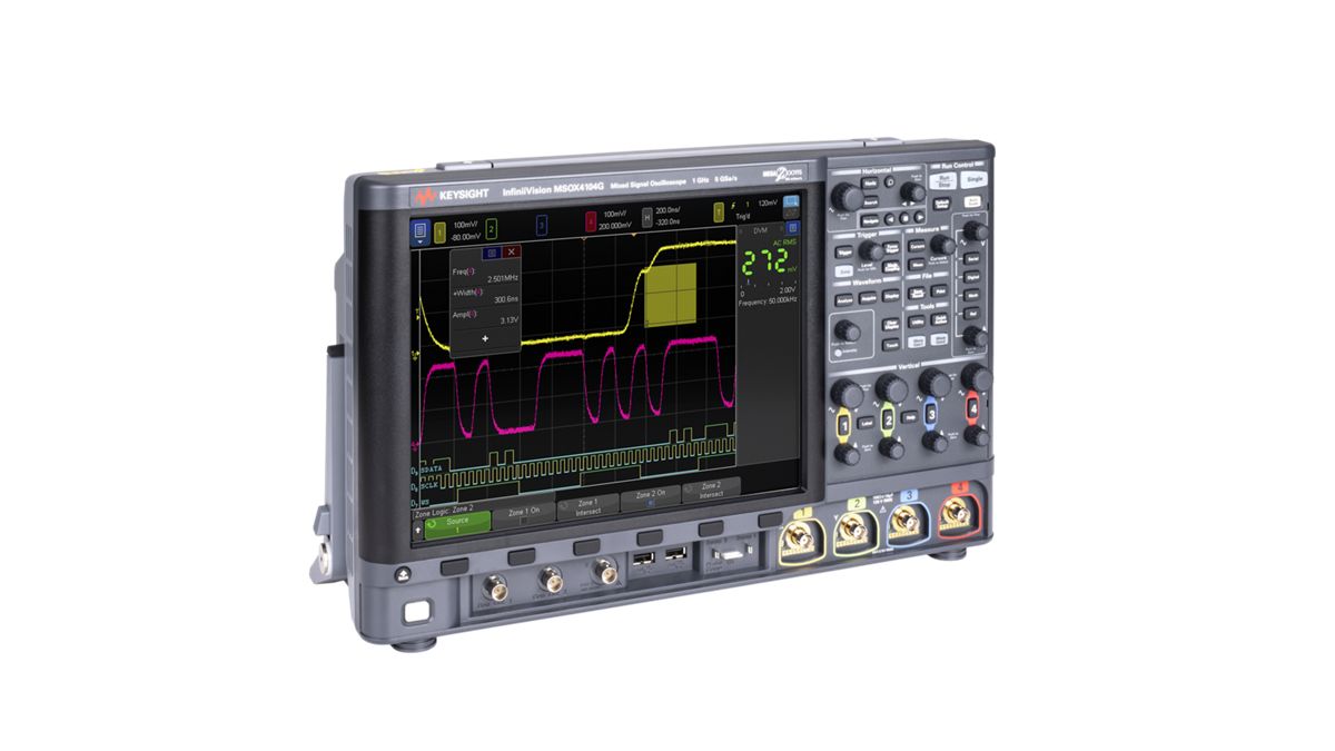 DSOX4154G示波器：1.5 GHz，4个模拟通道