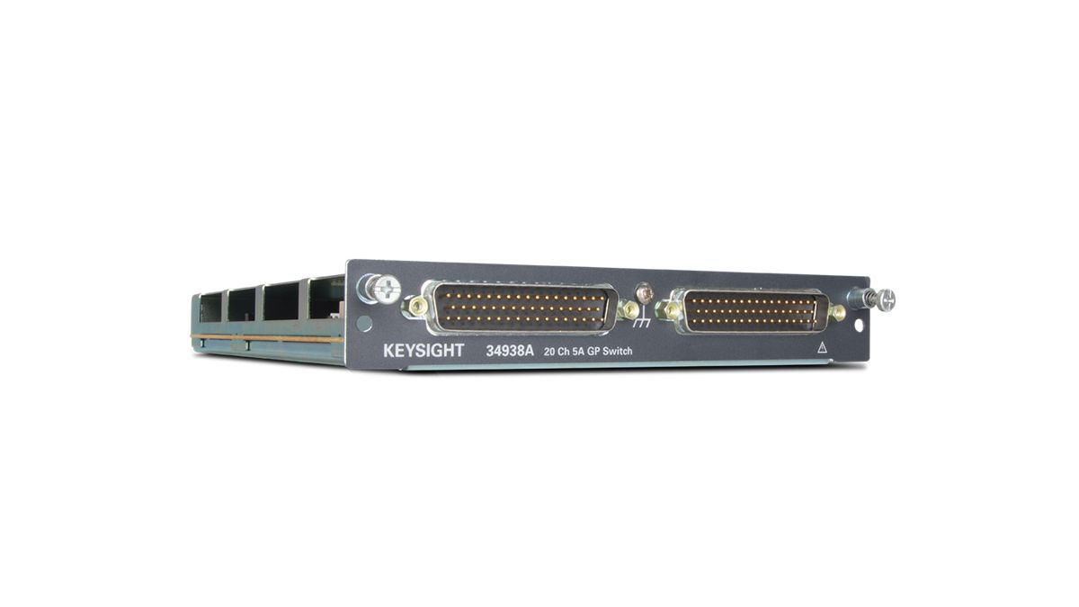 34938A 用于 34980A 的 20 通道 5 A A 型开关 图2