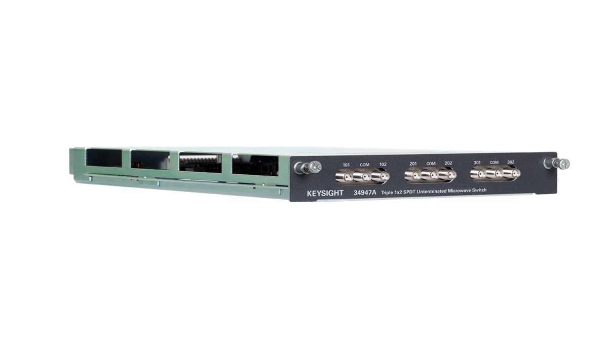 34947A 用于 34980A 的三路 1x2 SPDT 无终端连接微波开关模块 图2