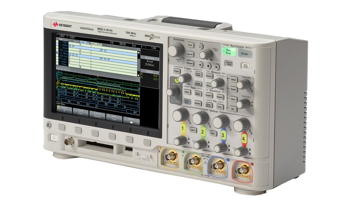 MSOX3014A 混合信号示波器：100 MHz，4 个模拟通道和 16 个数字通道 图3