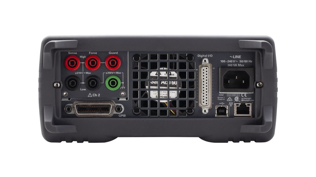 B2962C 6.5位低噪声电源，210 V，3 A，双通道 图4