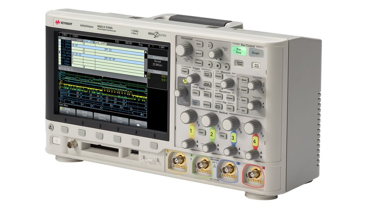 MSOX3104A 混合信号示波器：1 GHz，4 个模拟通道和 16 个数字通道 图3