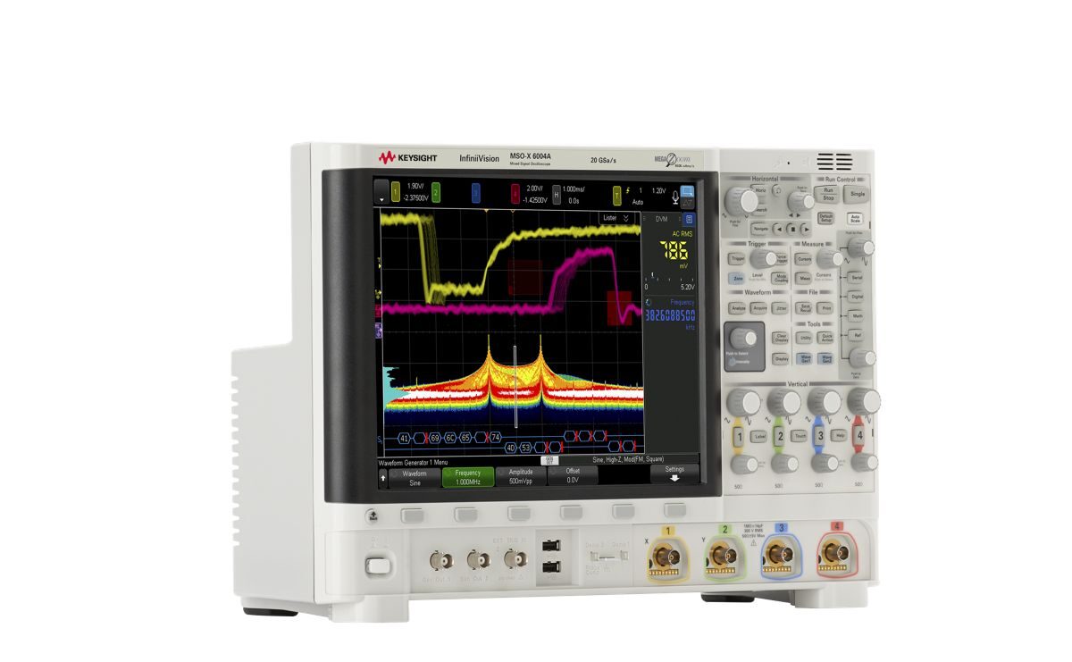 MSOX6004A 混合信号示波器：1 GHz 至 6 GHz，4 个模拟通道和 16 个数字通道 图3