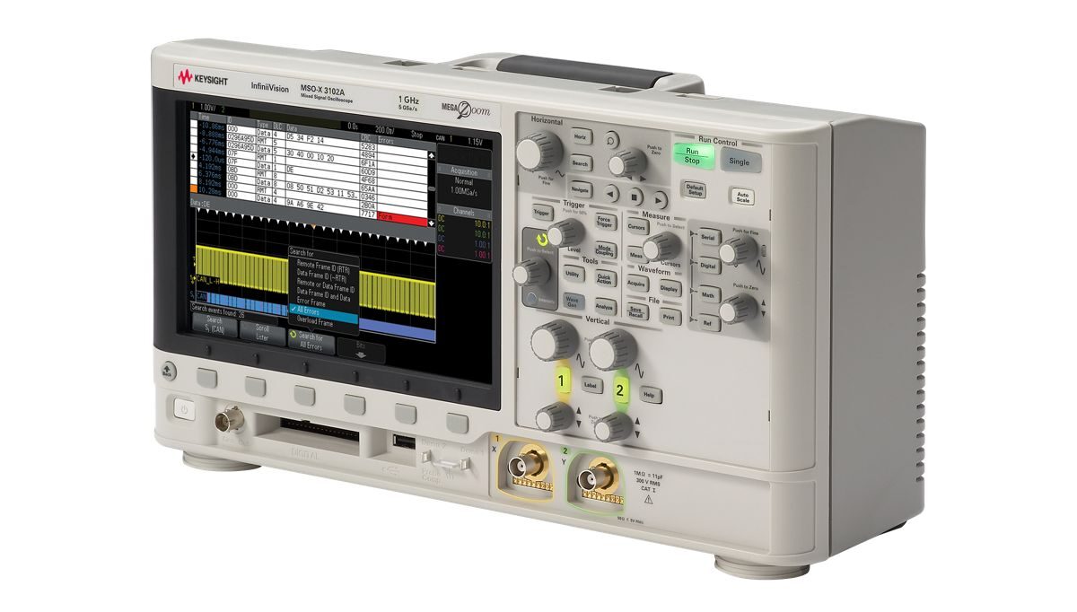 MSOX3102A 混合信号示波器：1 GHz，2 个模拟通道和 16 个数字通道 图3