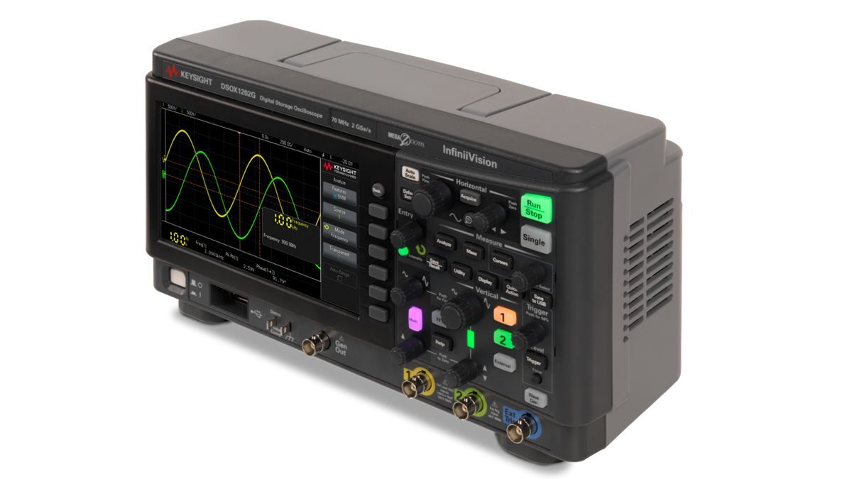 DSOX1202G 示波器：70/100/200 MHz，2 个模拟通道，内置波形发生器 图4