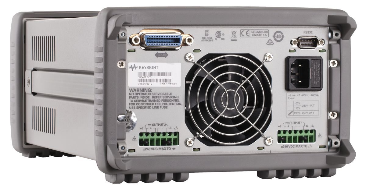 E3648A 100W 双路输出电源，双路 8V，5A 或 20V，2.5A 图5