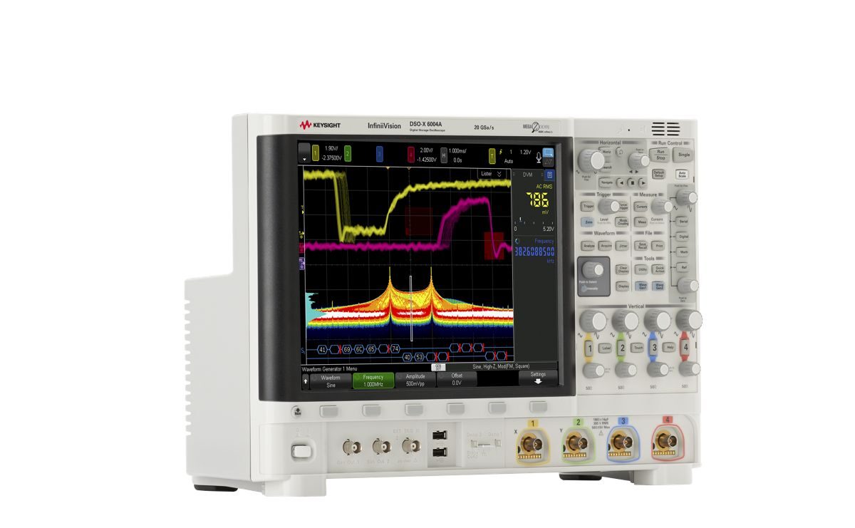 DSOX6004A 示波器：1 GHz - 6 GHz，4 个模拟通道 图3