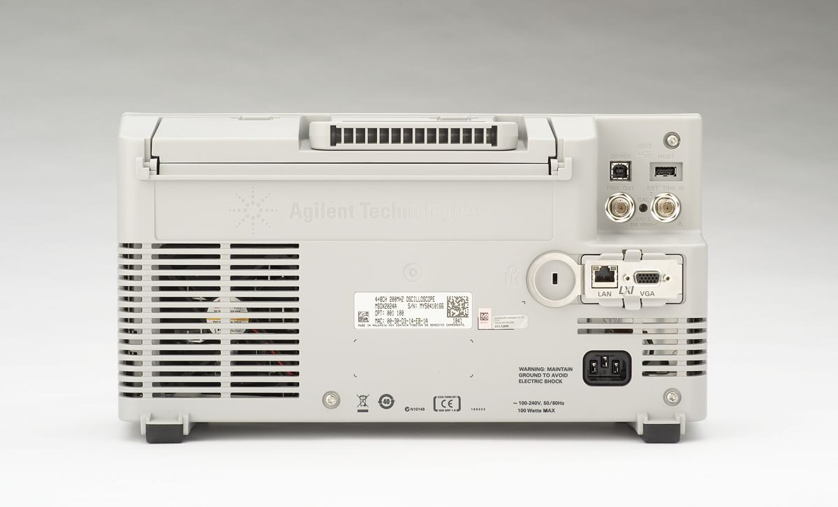 MSOX2002A 混合信号示波器：70 MHz，2 个模拟通道和 8 个数字通道 图6