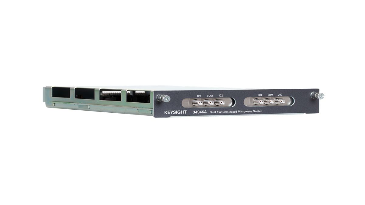 34946A 用于 34980A 的双路 1x2 单刀双掷（SPDT）终端微波开关模块 图2
