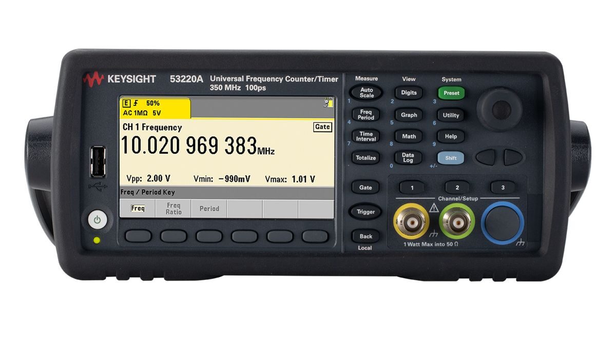 53220A 350 MHz 通用变频器/计数器，12 位/秒，100 ps
