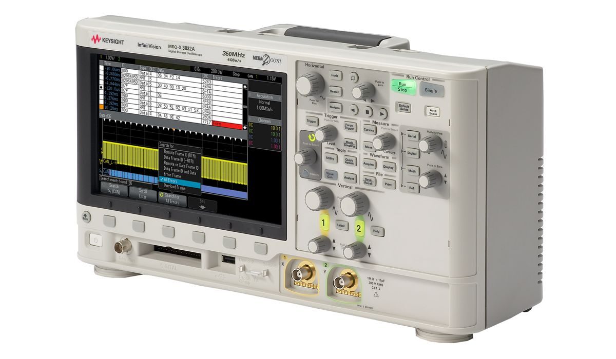 MSOX3032A 示波器：350 MHz，2 个模拟通道和 16 个数字通道 图3