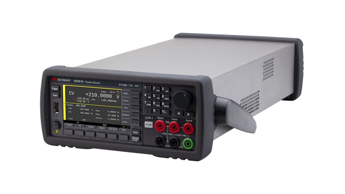 B2961C 6.5 位低噪声电源，210 V，3 A，1 通道 图3