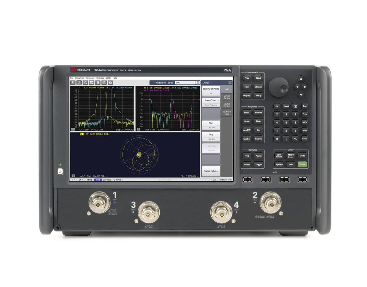 专业矢量网络分析仪: N5221B | 是德科技Keysight
