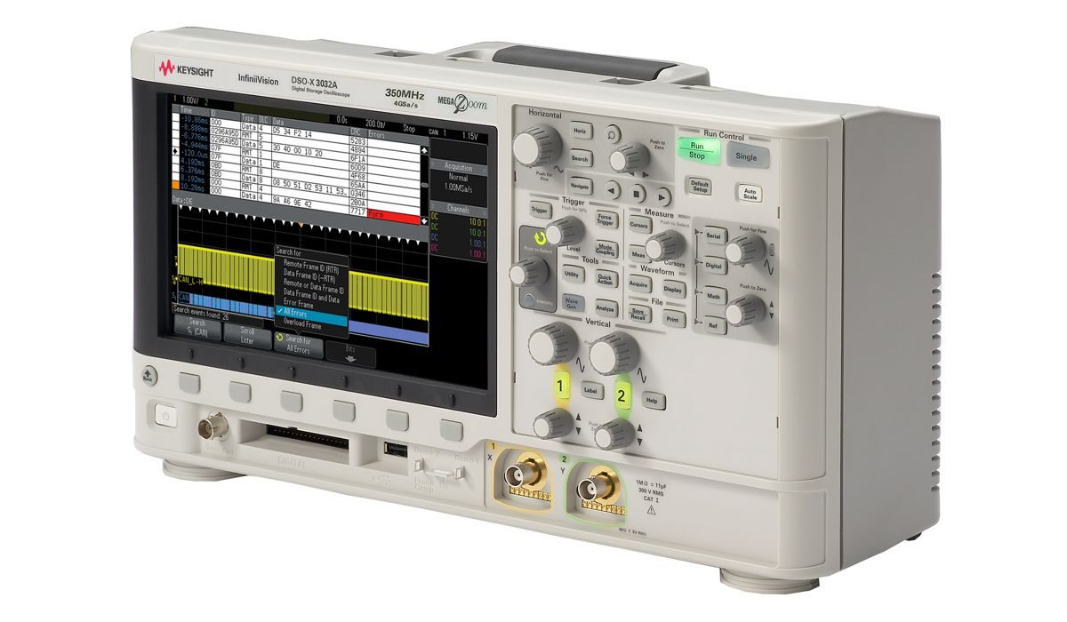 DSOX3032A 示波器：350 MHz，2 通道 图2