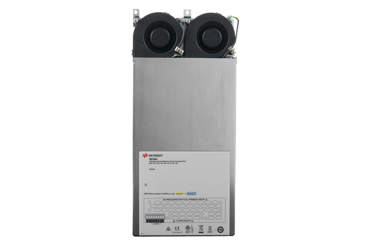 N6786A 适用于功能测试的电源/测量单元，多量程、80 W、倍宽 图9