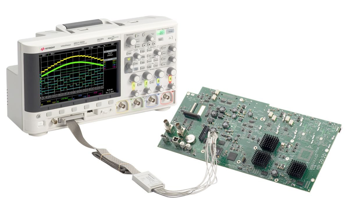 MSOX2024A 混合信号示波器：200 MHz，4 个模拟通道和 8 个数字通道 图10