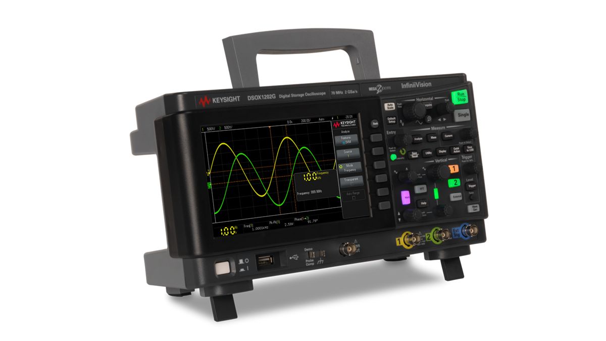 DSOX1202G 示波器：70/100/200 MHz，2 个模拟通道，内置波形发生器 图7