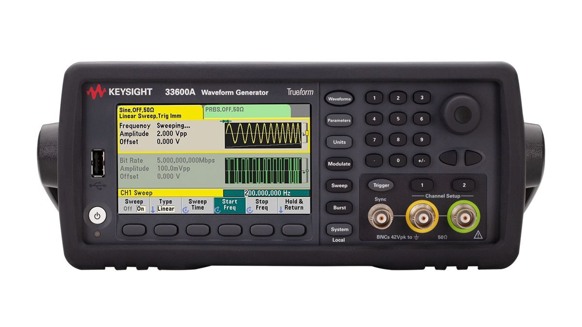 33621A 波形发生器，120 MHz，1 通道