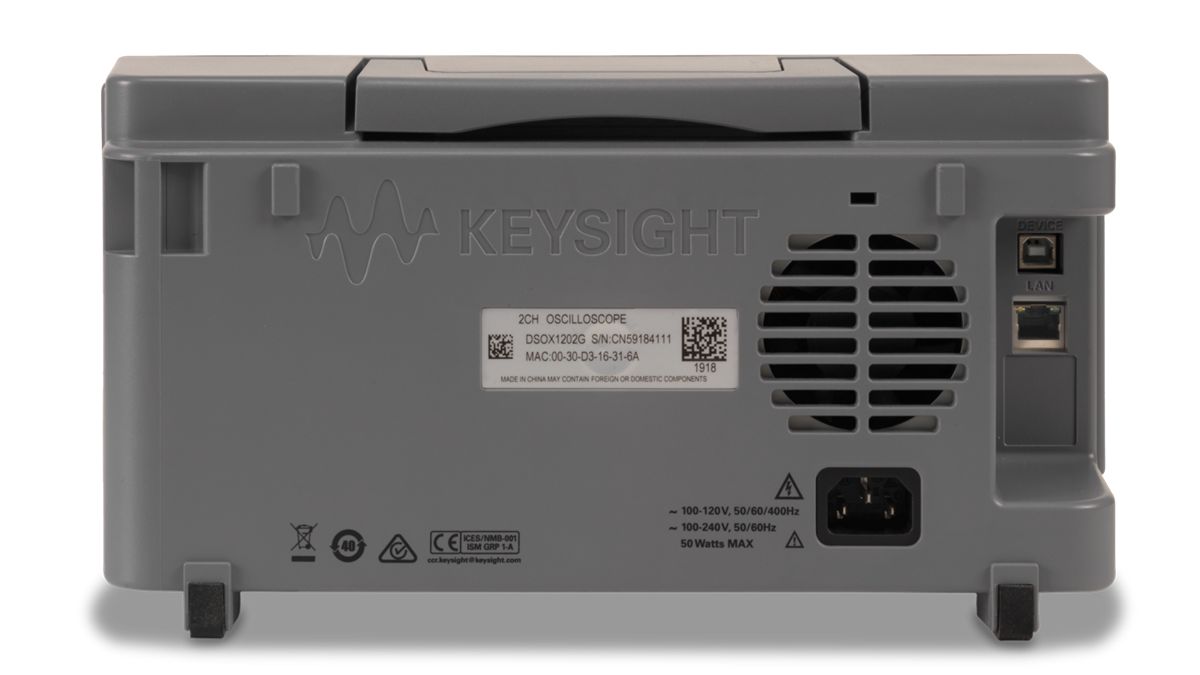 DSOX1202G 示波器：70/100/200 MHz，2 个模拟通道，内置波形发生器 图6