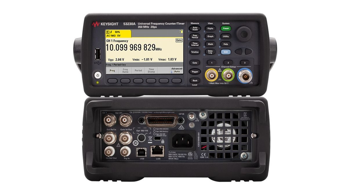 53230A 350 MHz 通用变频器/计数器，12 位/秒，20 ps 图7