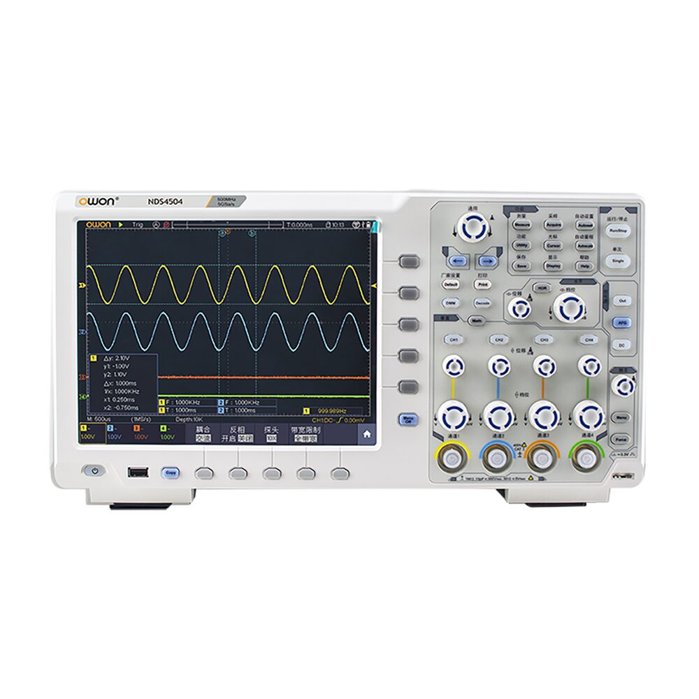 NDS4000系列350MHz/500MHz多功能示波器 图3