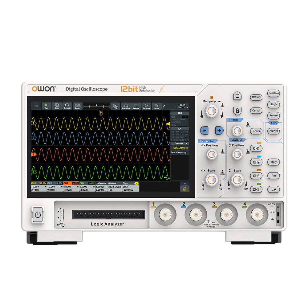 ADS900A 系列12位高精度多功能数字示波器