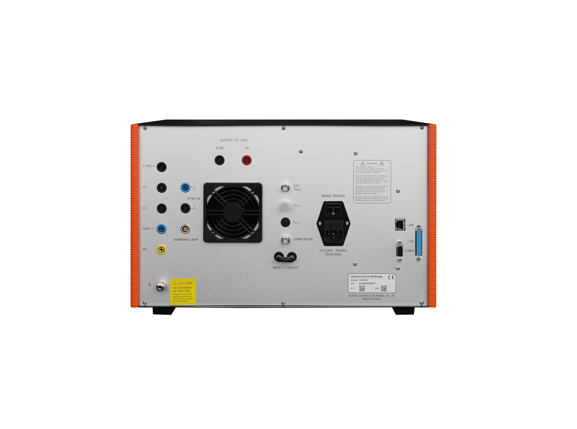 组合波雷击浪涌模拟器 CWS 600(S-480-32-T) 图3