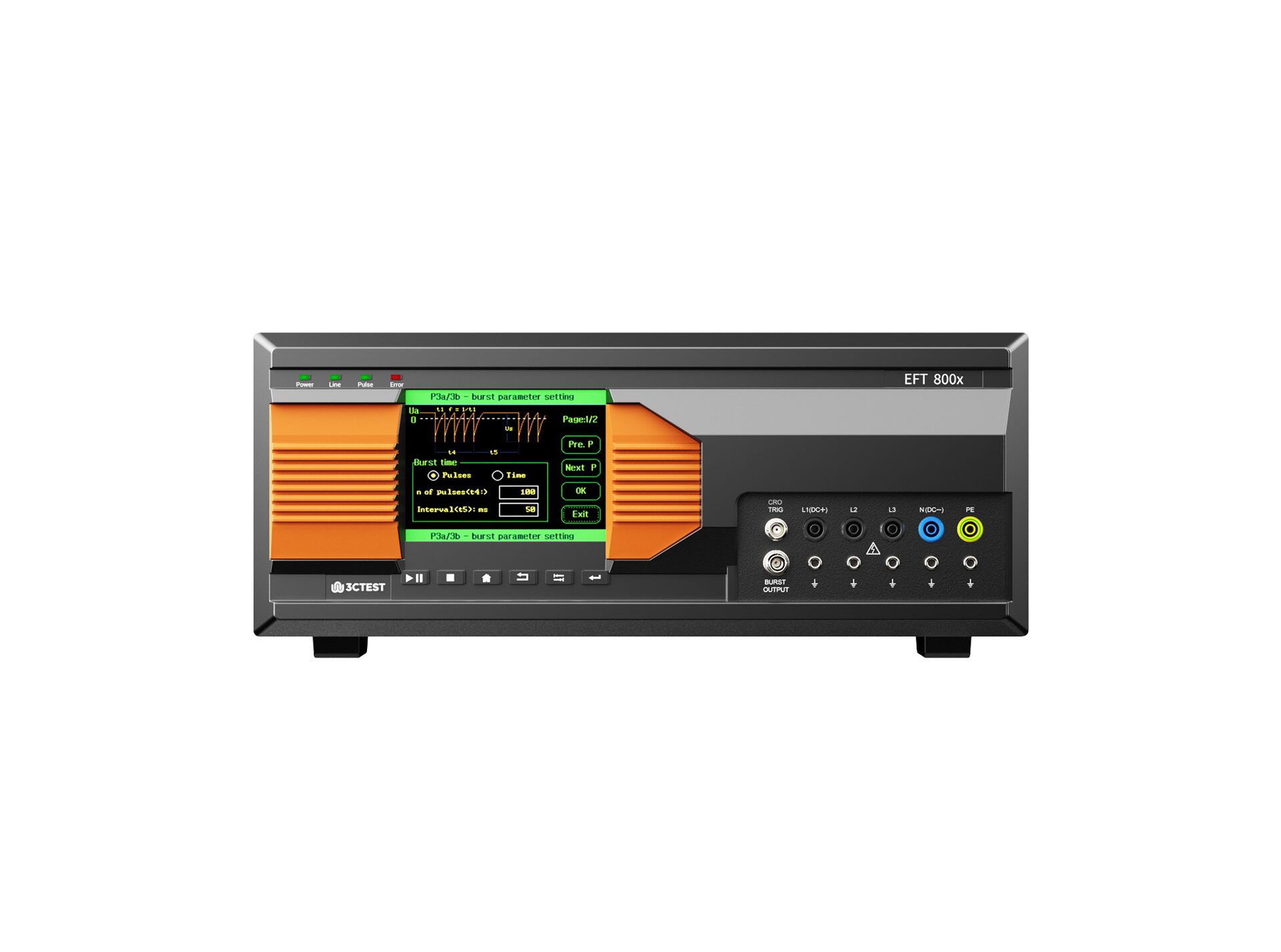 电快速瞬变脉冲群模拟器 EFT 800系列