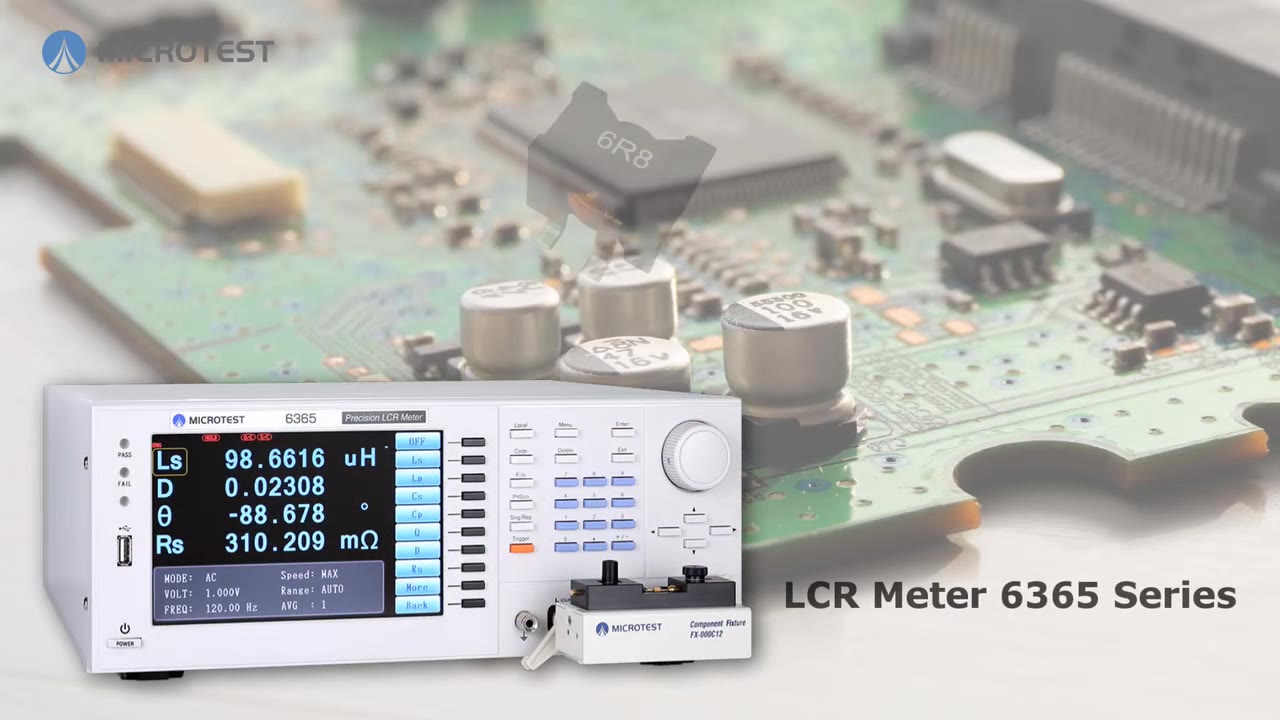 6365 200k/100k/20kHz LCR电桥-功能简介