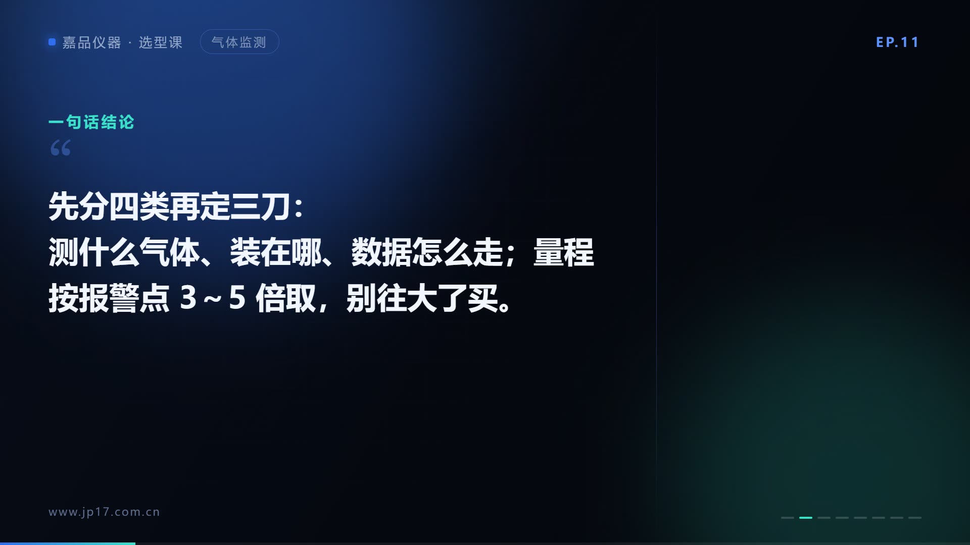 气体检测仪怎么选？四类分法＋三刀定档