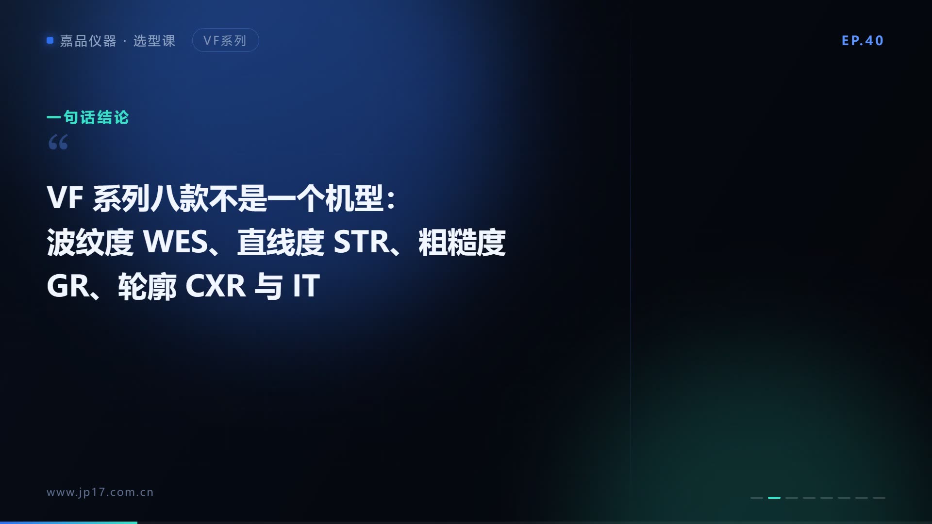 VF 系列怎么选？八款按测量任务对号